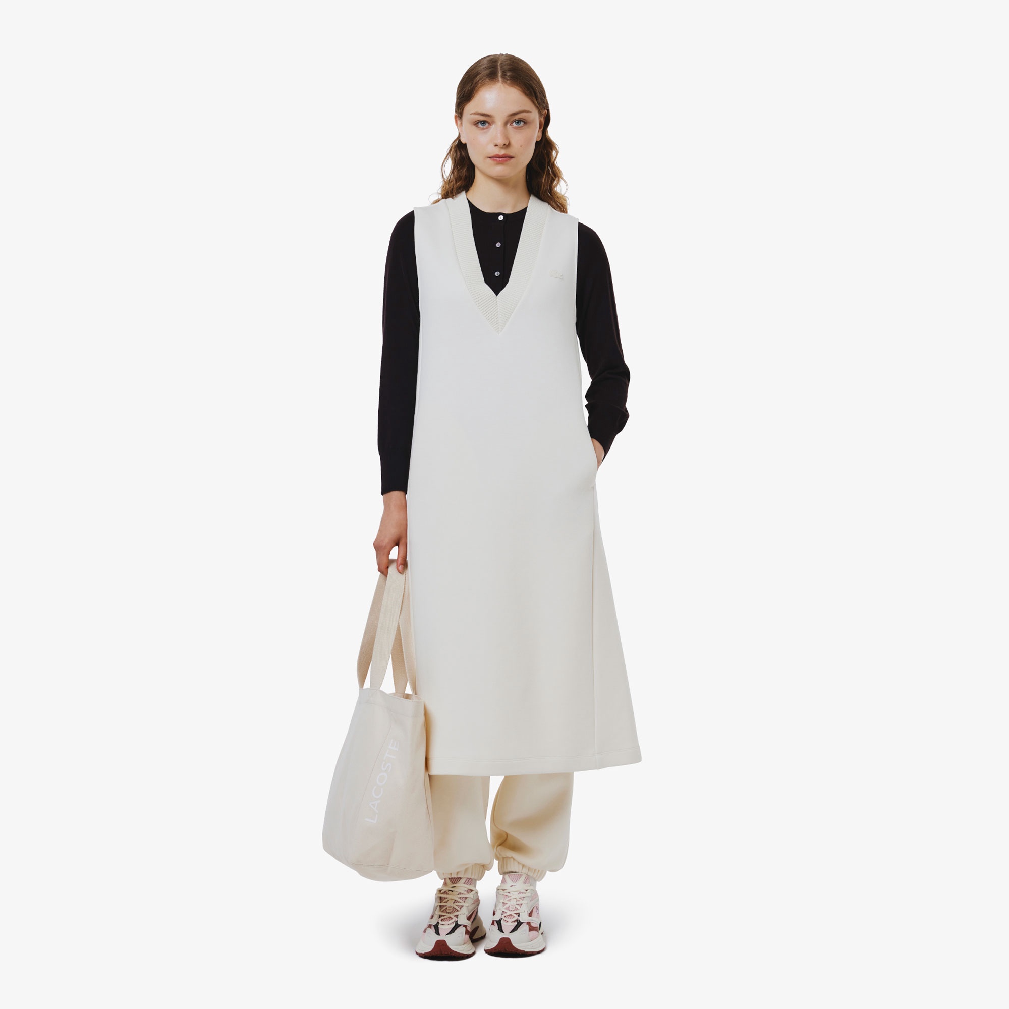 裏パイルスウェットジョガーパンツ