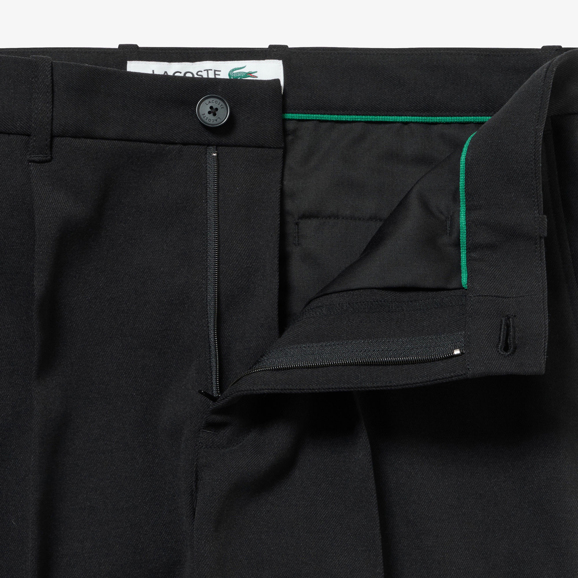 ウールライクストレッチスラックス