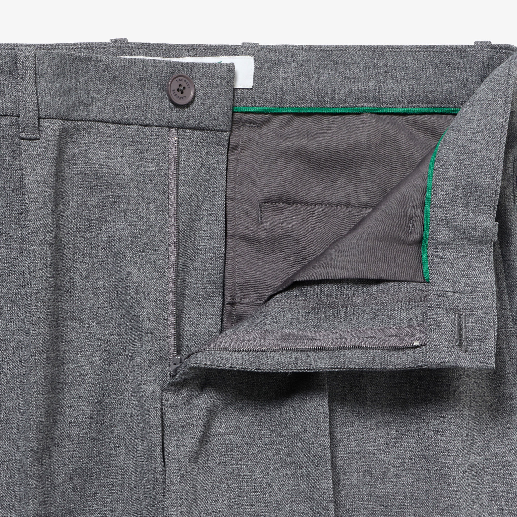 ウールライクストレッチスラックス