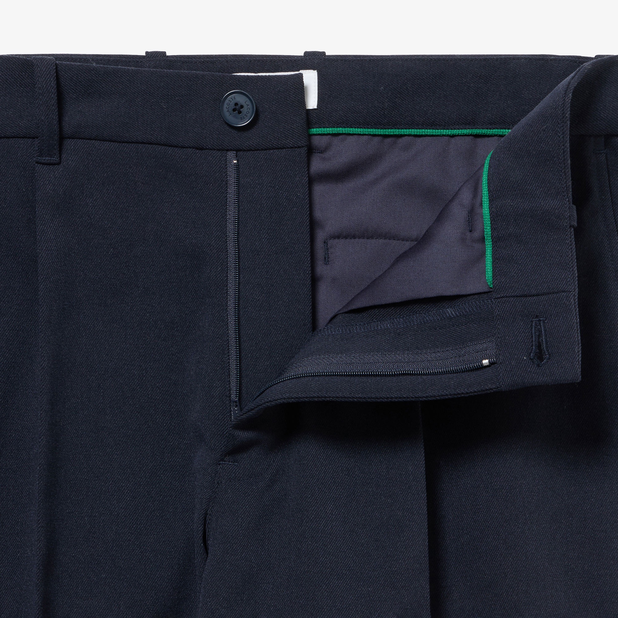 ウールライクストレッチスラックス