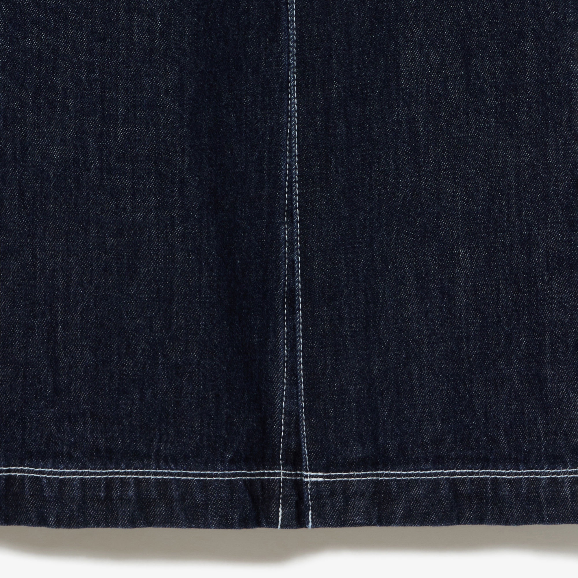 ベイカーデニムスカート