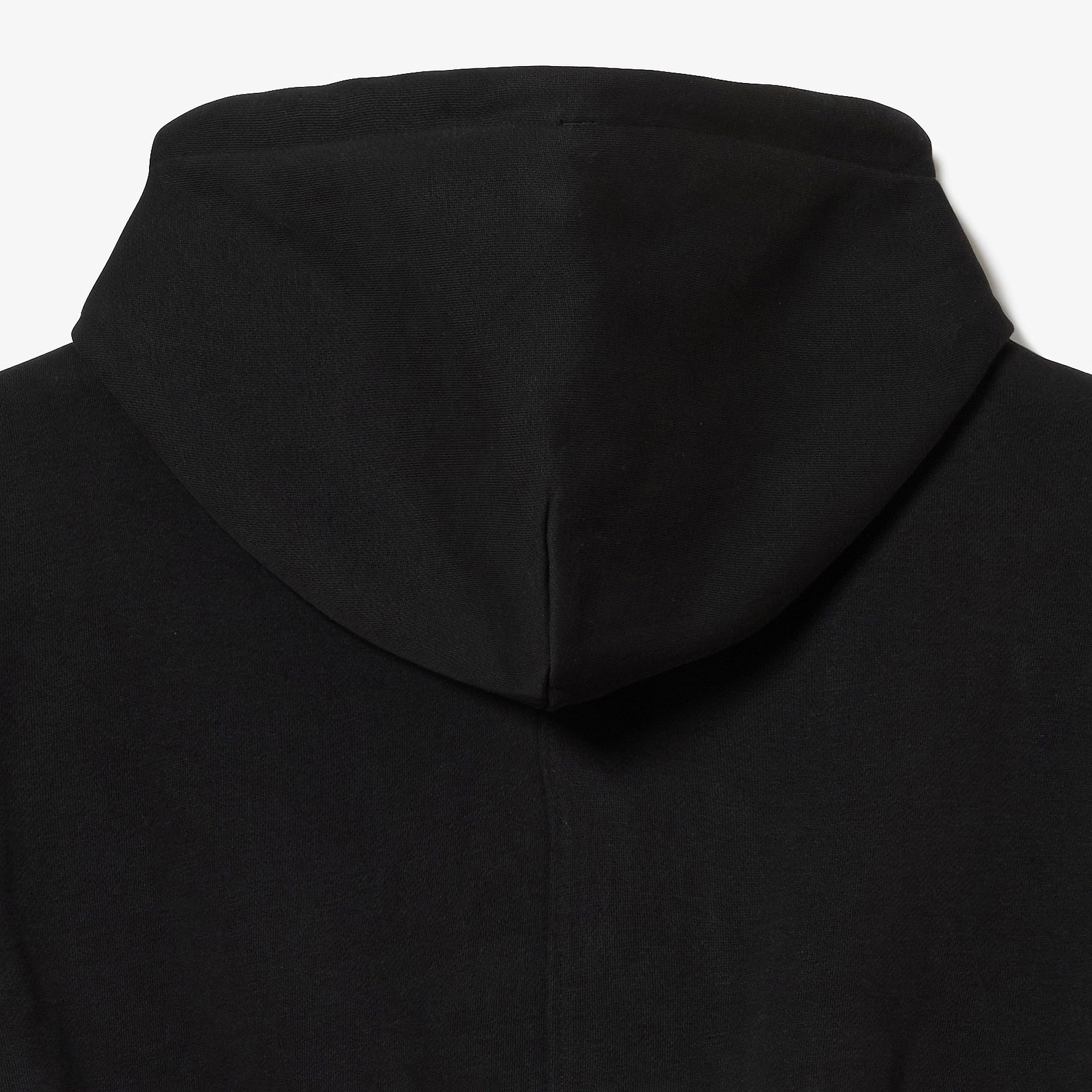 裏パイルクロップドジップフーディー