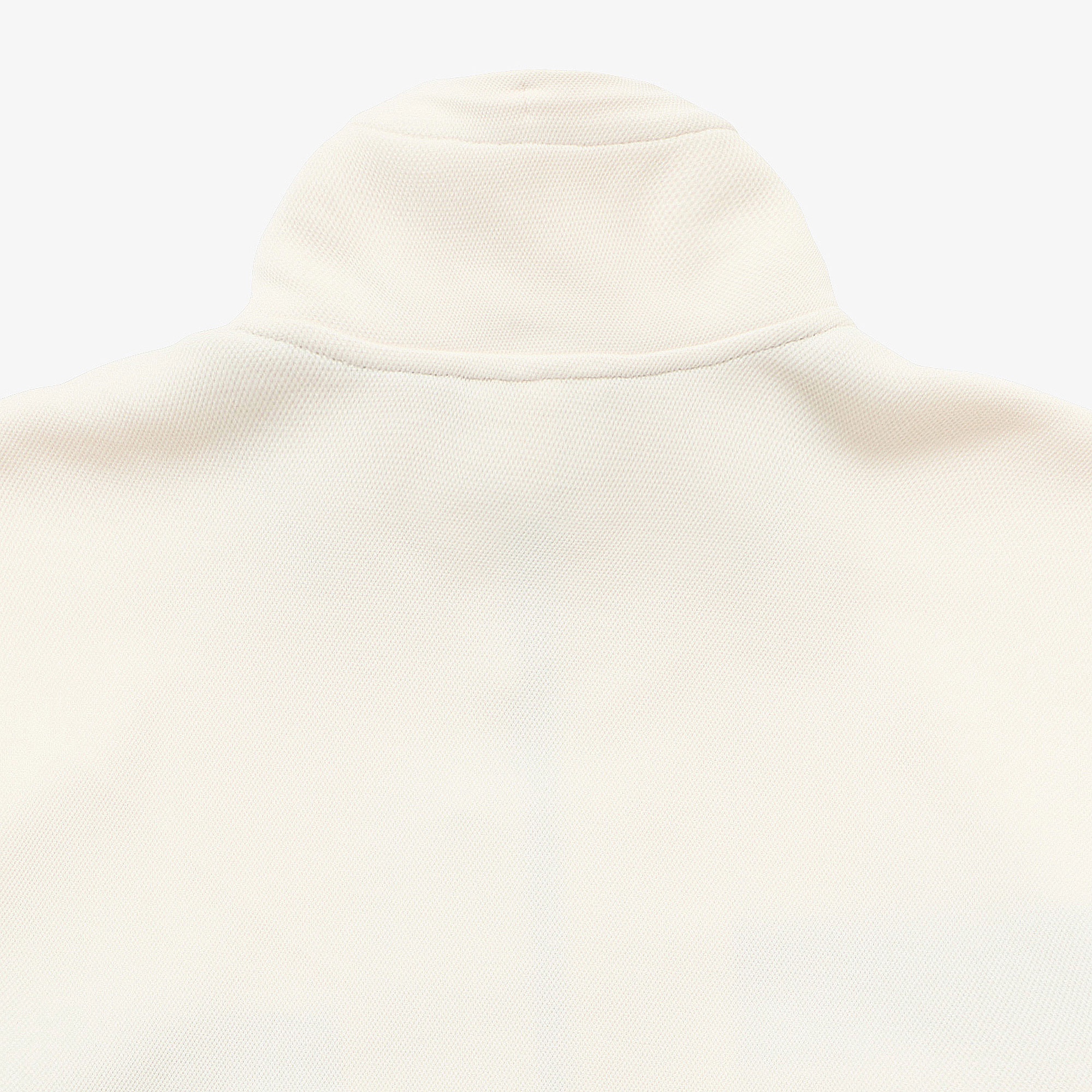 アシンメトリーボーダーハイネックジャケット