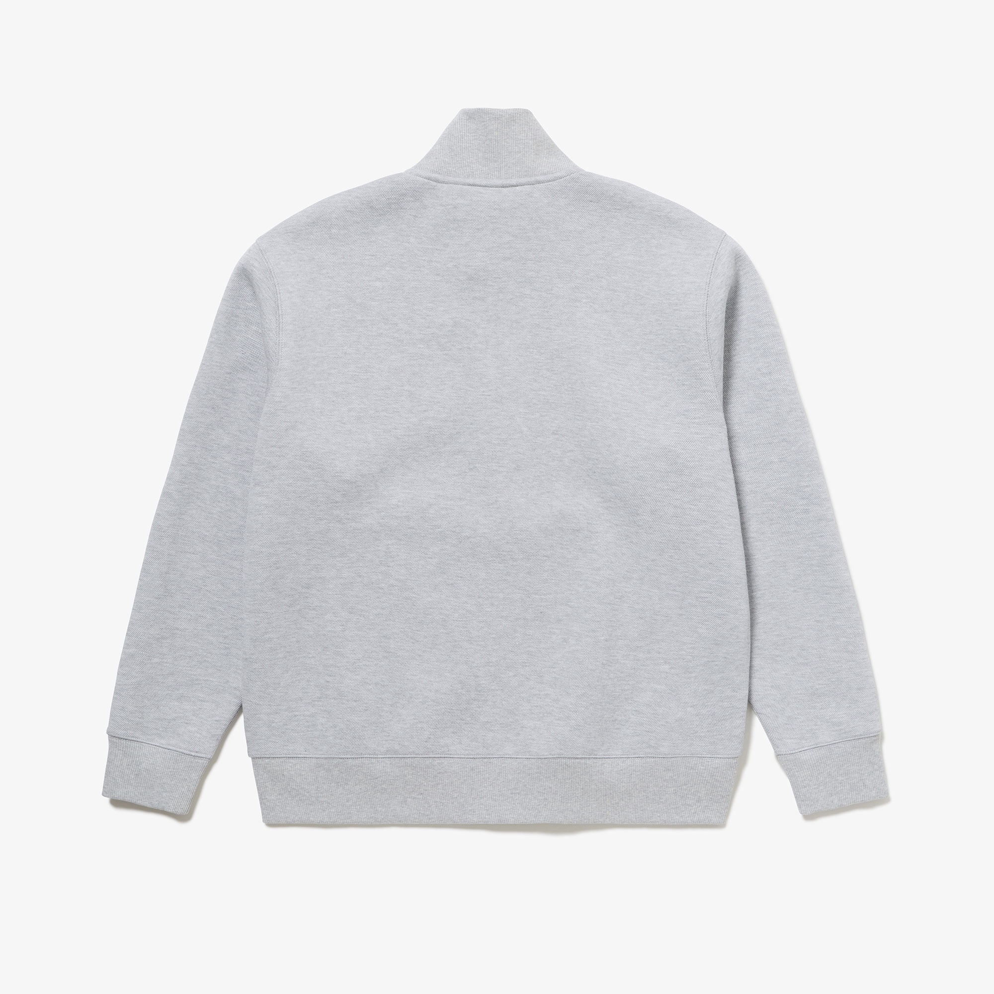 鹿の子ジップニット