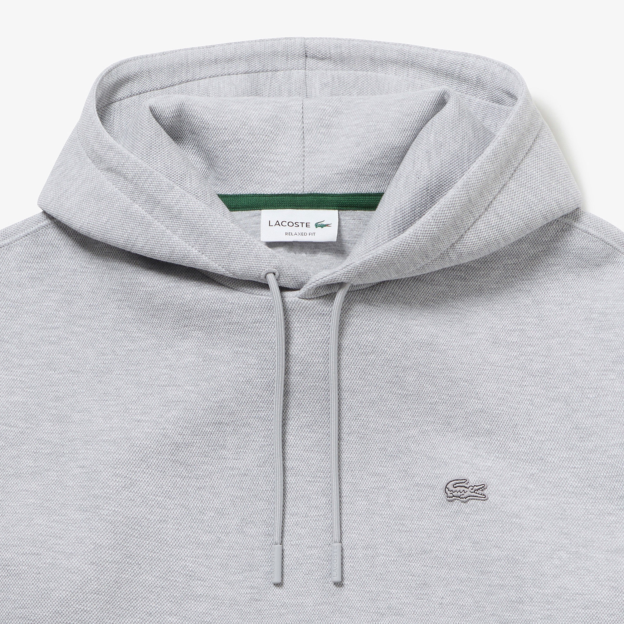 鹿の子ニットワントーンフーディー