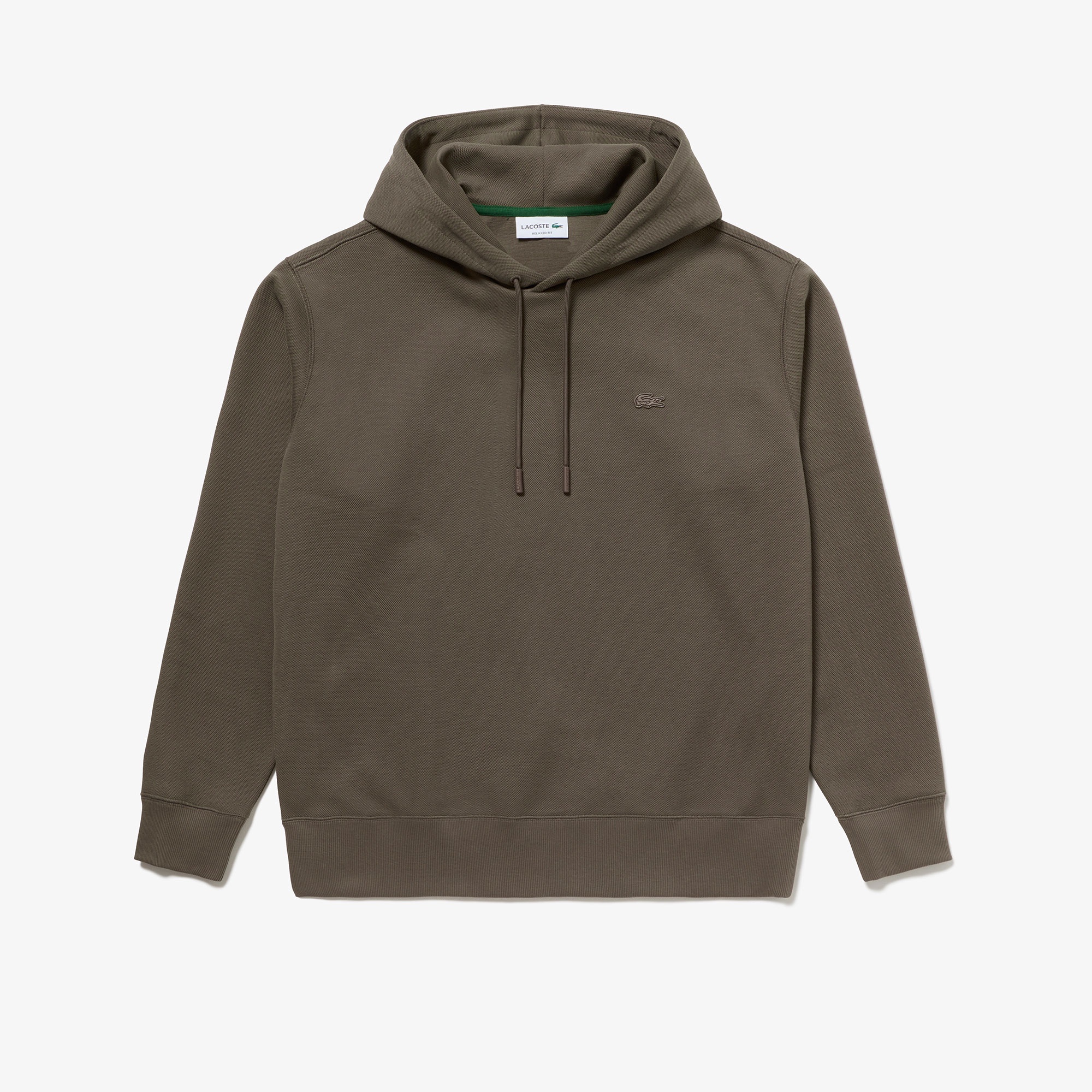 鹿の子ニットワントーンフーディー