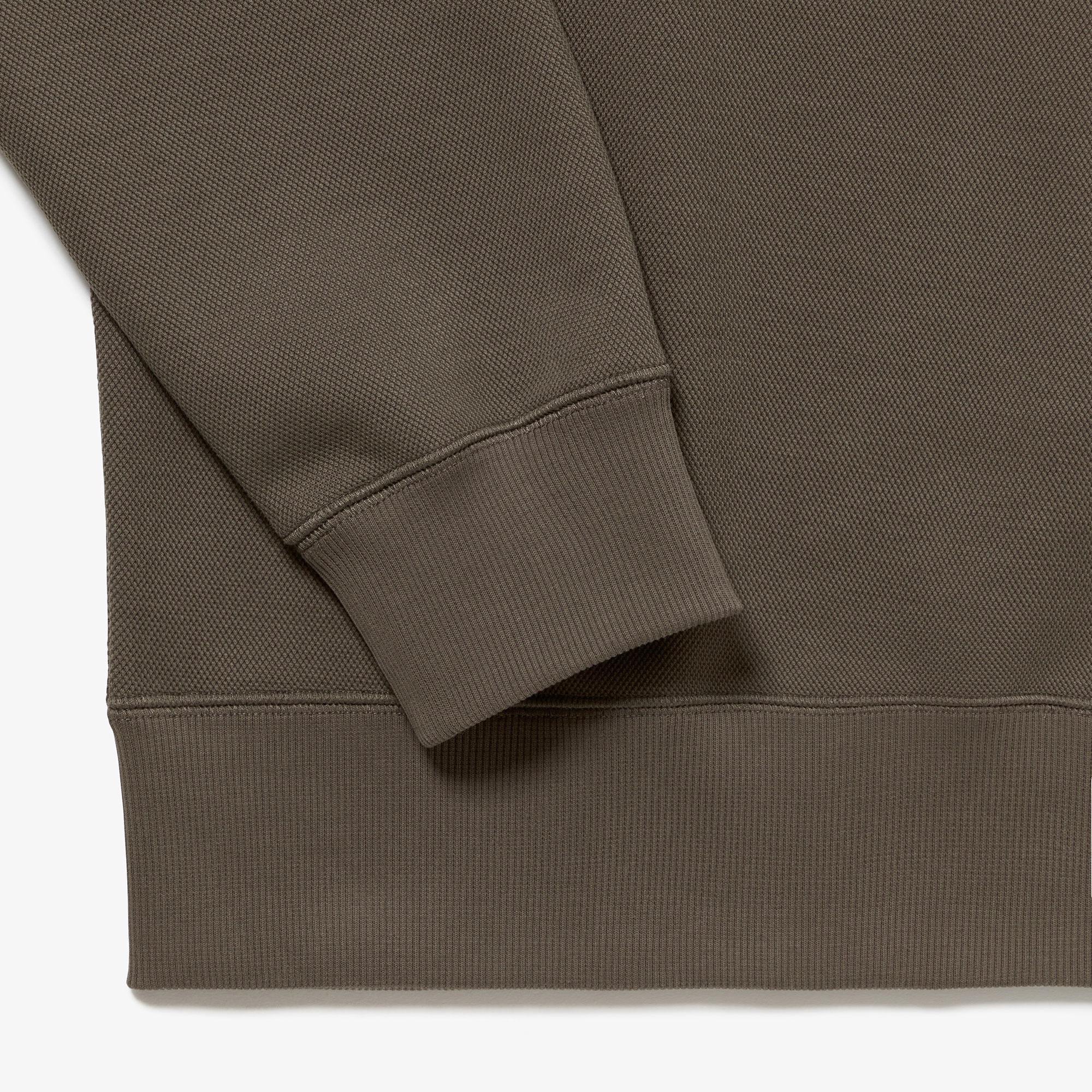 鹿の子ニットワントーンフーディー