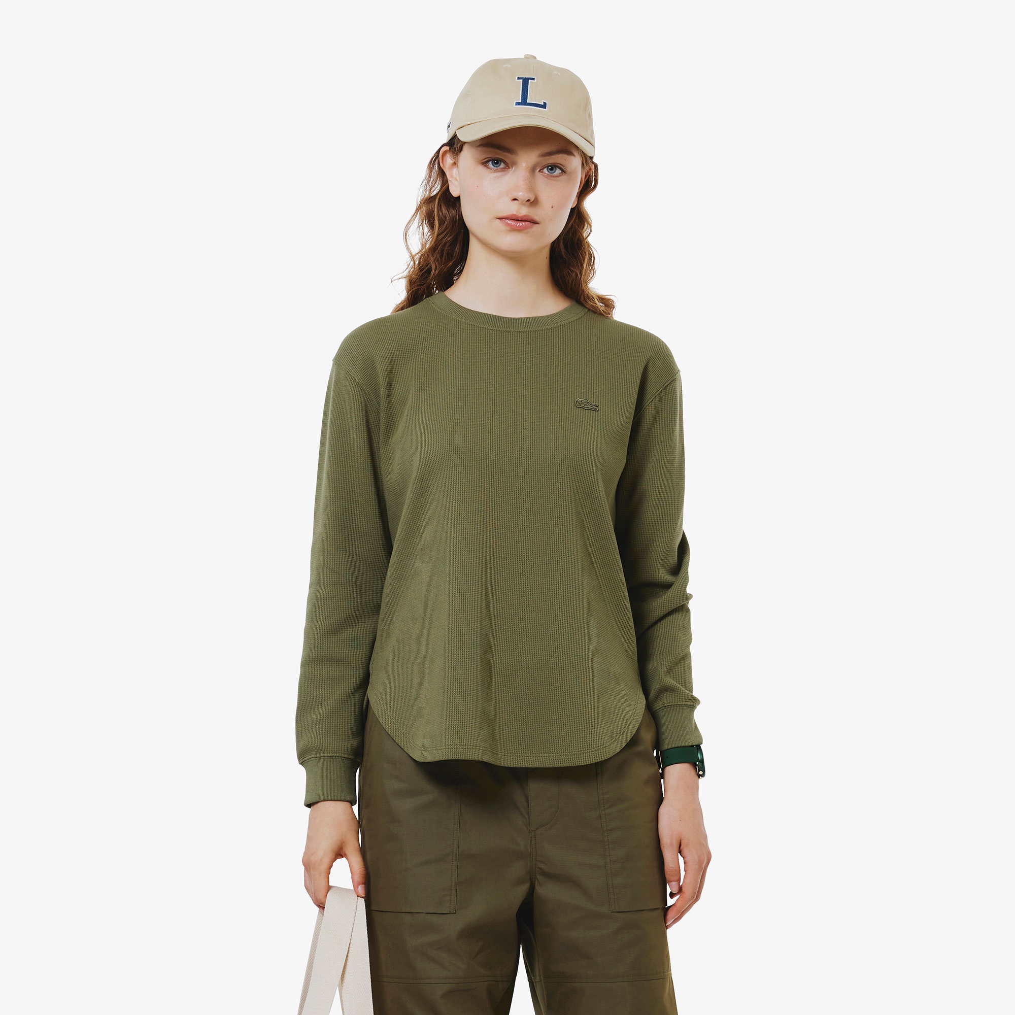 ワッフルボーダーTシャツ