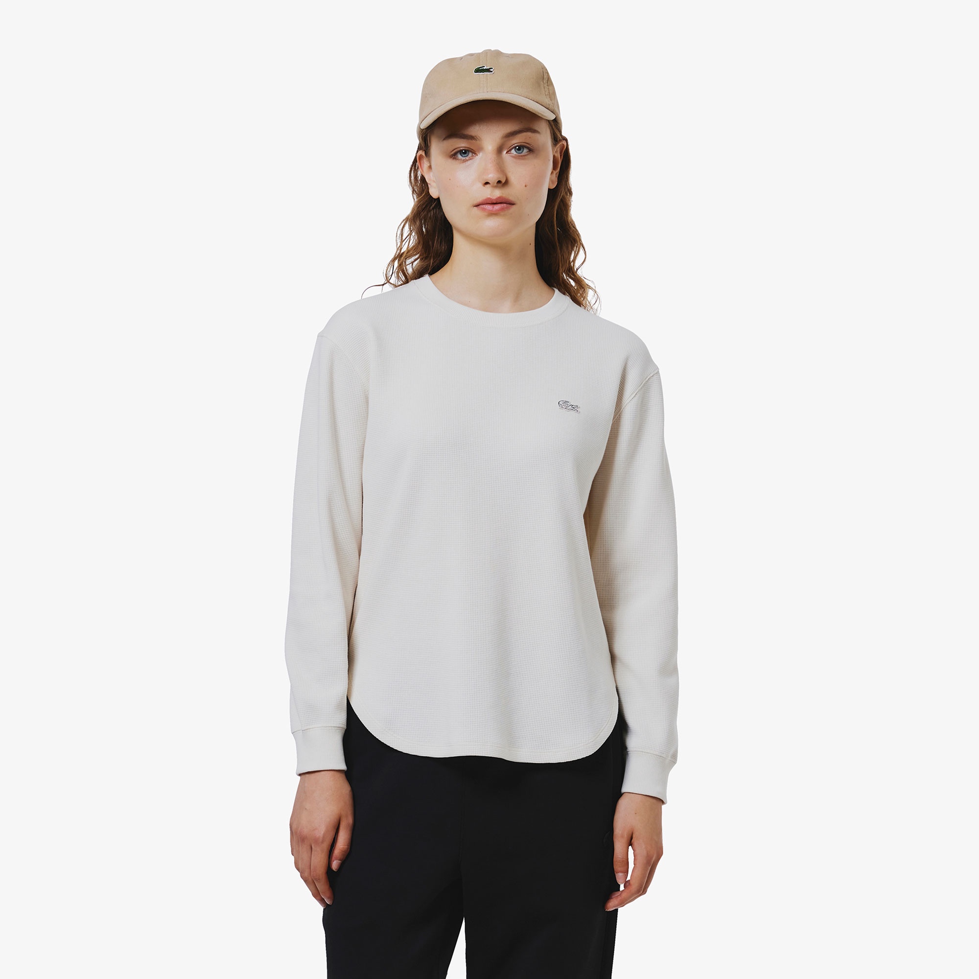 ワッフルボーダーTシャツ