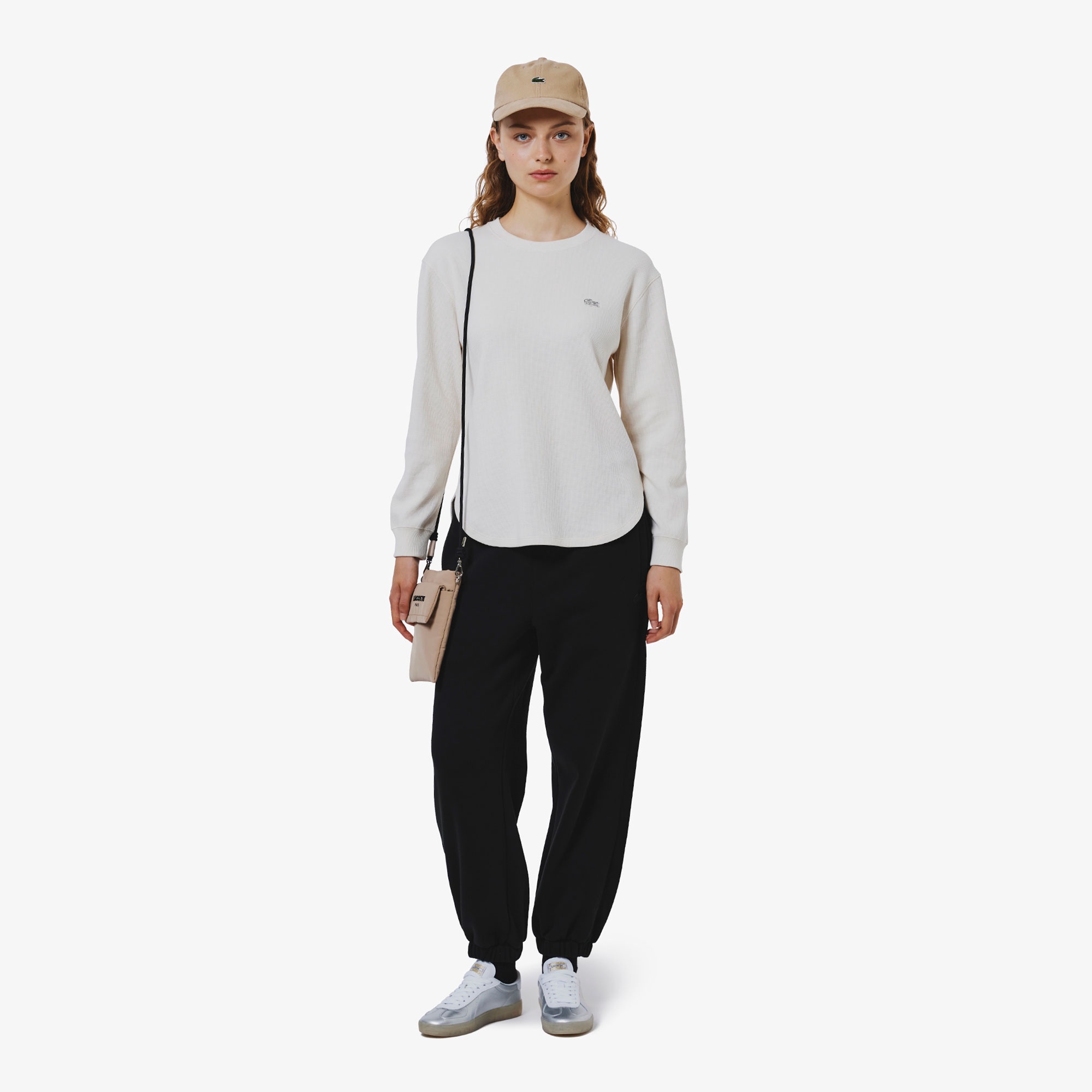 ワッフルボーダーTシャツ