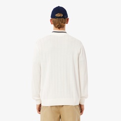 ミラノリブニットカーディガンジャケット AH702EL - ラコステ（LACOSTE