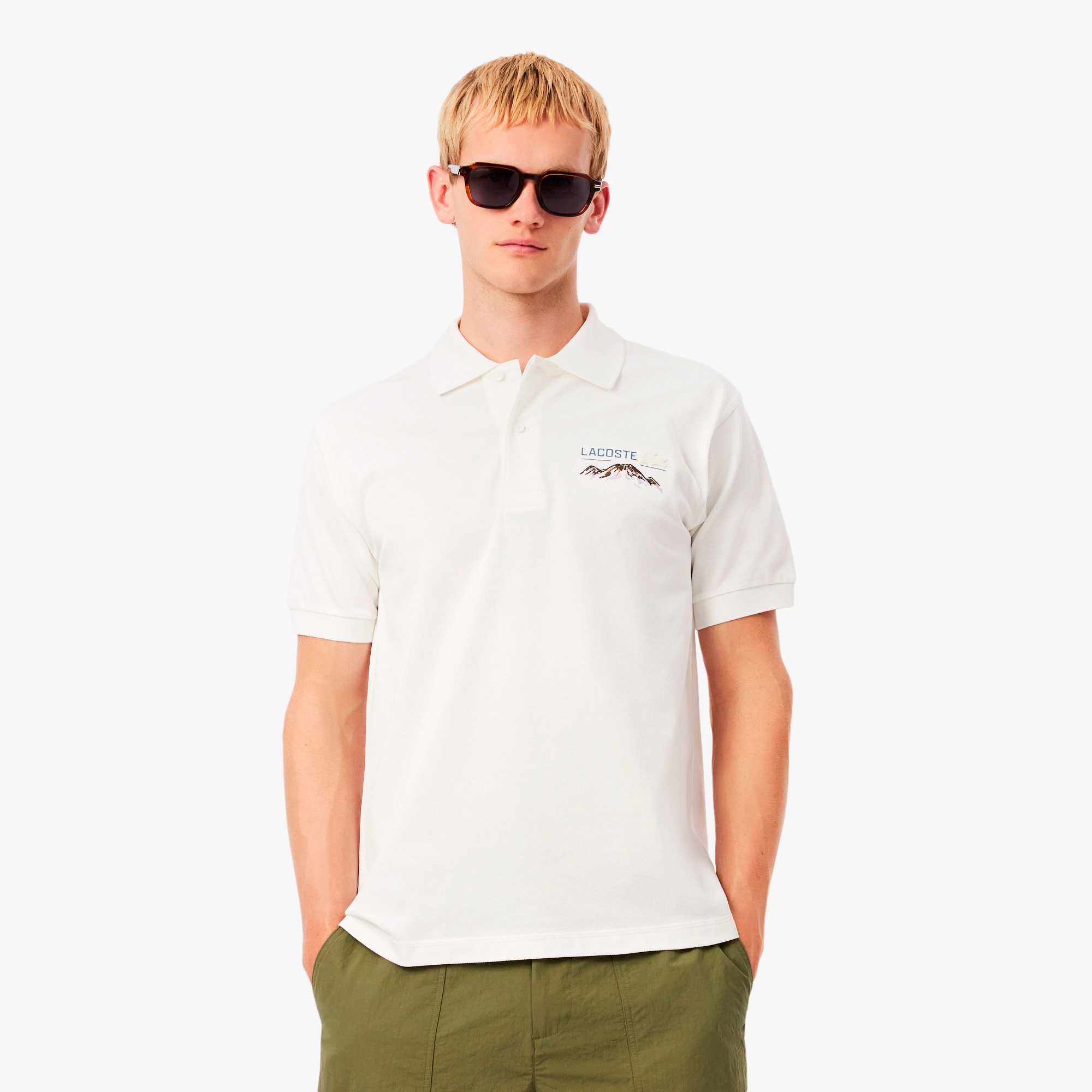 ラコステスポーツポロ オーバーサイズ スキッパーニットポロシャツ | LACOSTE/ラコステ