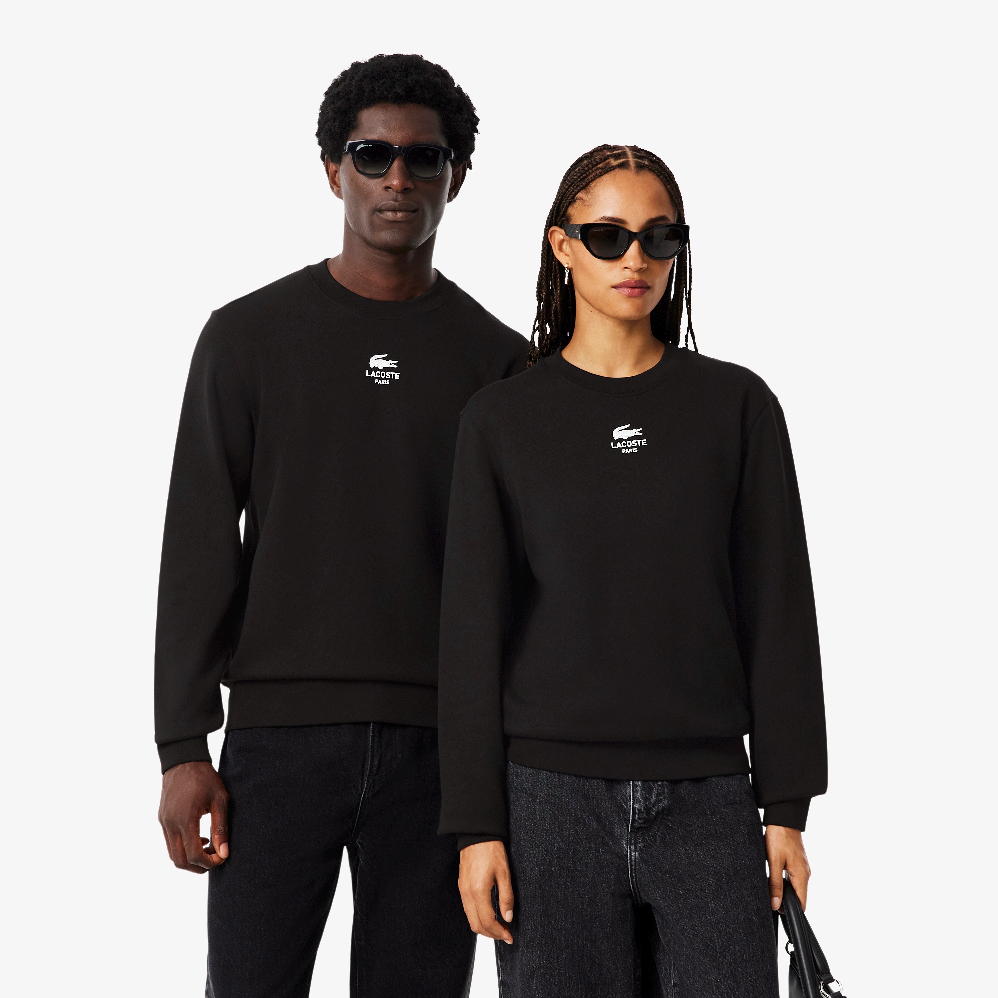 LACOSTE ヘリテージグラフィック クルーネック スウェット セール】 ヘリテージグラフィッククルーネックスウェット