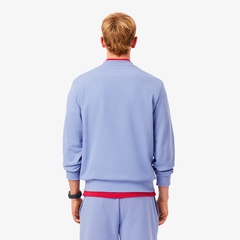 ラコステ　ストライプリブポロシャツ ラコステ LACOSTE ストライプリブポロシャツ (半袖) （ストーン