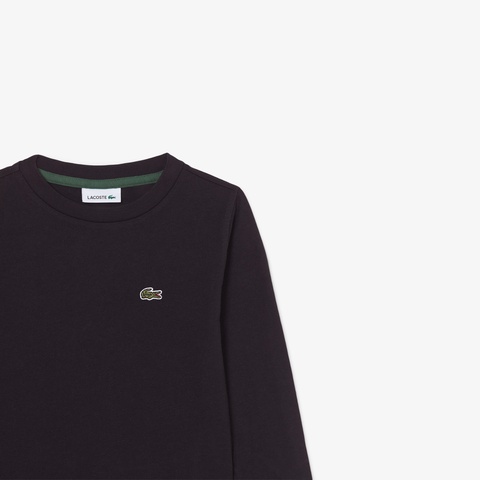 JUNIOR ベーシックワニロゴパッチ長袖Tシャツ