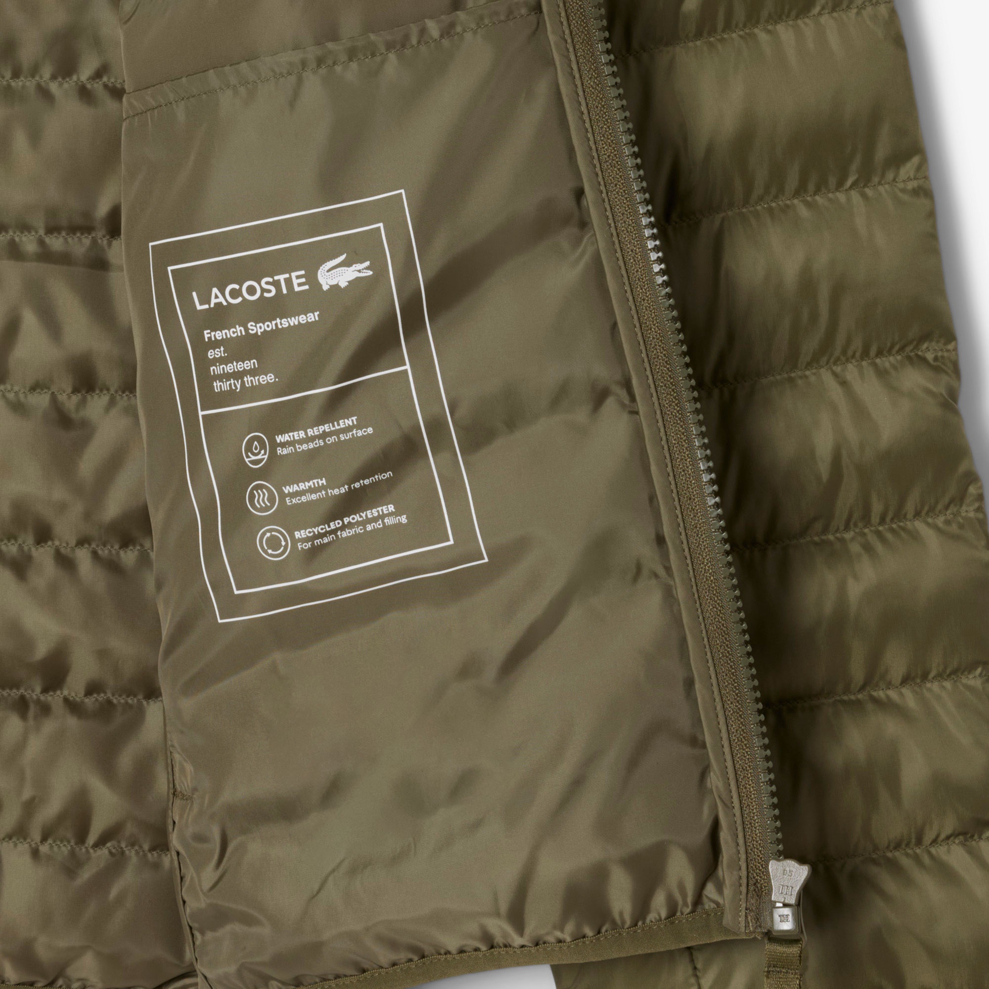 撥水キルテッドパフジャケット