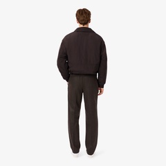 ⭐️新品未使用⭐️ LACOSTE スラックス LACOSTE｜撥水 オックスフォード ストレッチ センタークリース
