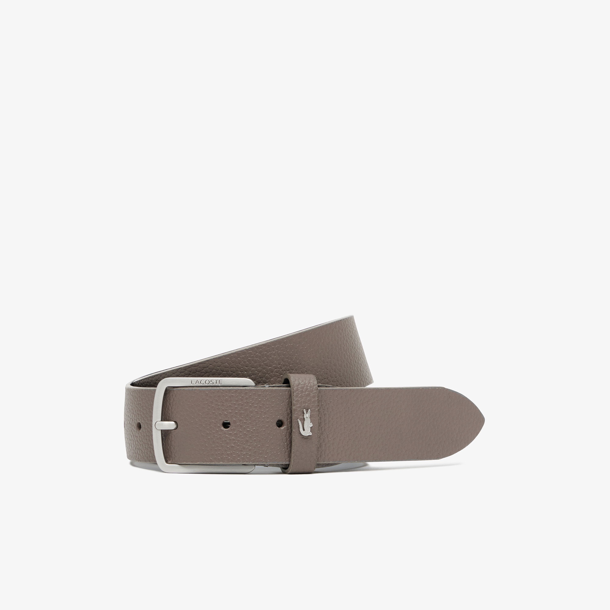 LACOSTE ブラウンベルト PLM0873 フリーサイズ黒 2種バックル付き LACOSTE ブラウンベルト PLM0873 フリーサイズ黒 2種バックル付き