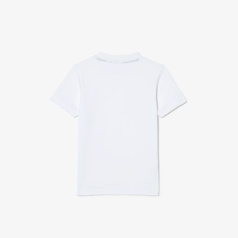 JUNIOR ベーシックワニロゴパッチTシャツ