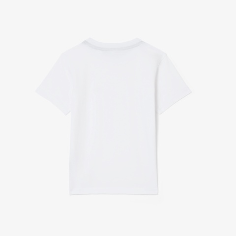 JUNIOR ベーシックワニロゴパッチTシャツ