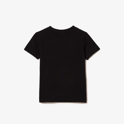 JUNIOR ベーシックワニロゴパッチTシャツ
