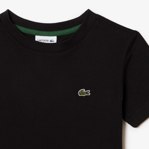 JUNIOR ベーシックワニロゴパッチTシャツ