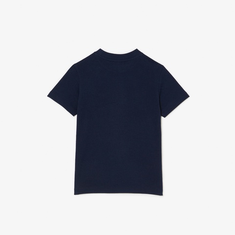 JUNIOR ベーシックワニロゴパッチTシャツ