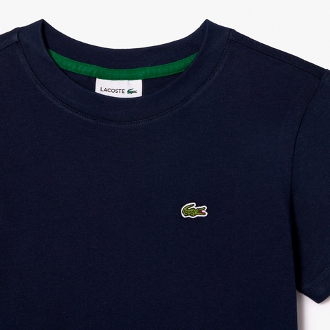 JUNIOR ベーシックワニロゴパッチTシャツ