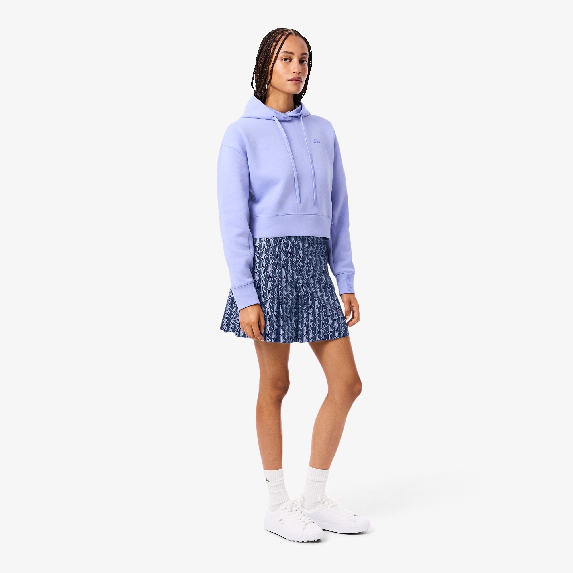 LACOSTE/ラコステ/レディース/スカート/ゴルフウエア ラコステ LACOSTE ウルトラドライゴルフスカート （ネイビー