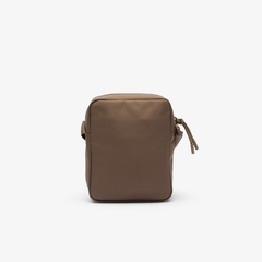 LACOSTE ラコステショルダーバッグブラウン ラコステ LACOSTE シャンタコ シーズナル レタードストラップ