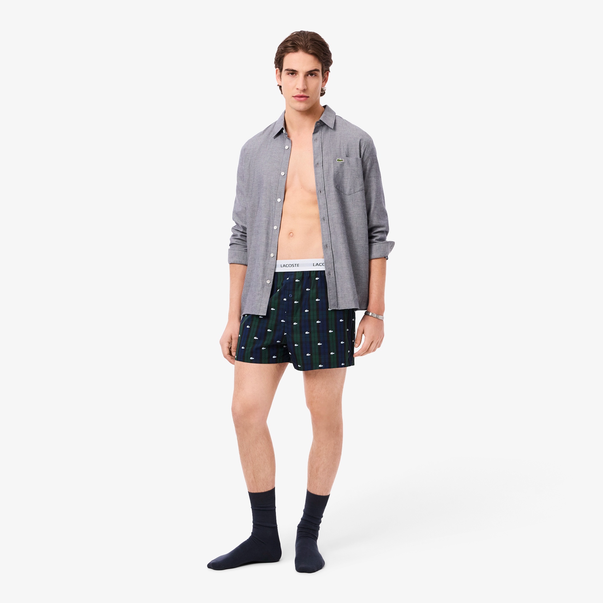 コットンポプリン3パックボクサーパンツ