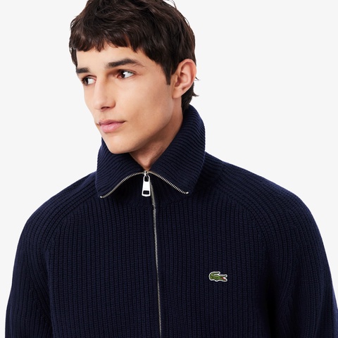 ローゲージハイネックジップセーター AH5175 - ラコステ（LACOSTE