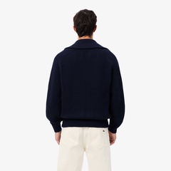 ガーター編みVネックカーディガン AH0397L - ラコステ（LACOSTE）公式