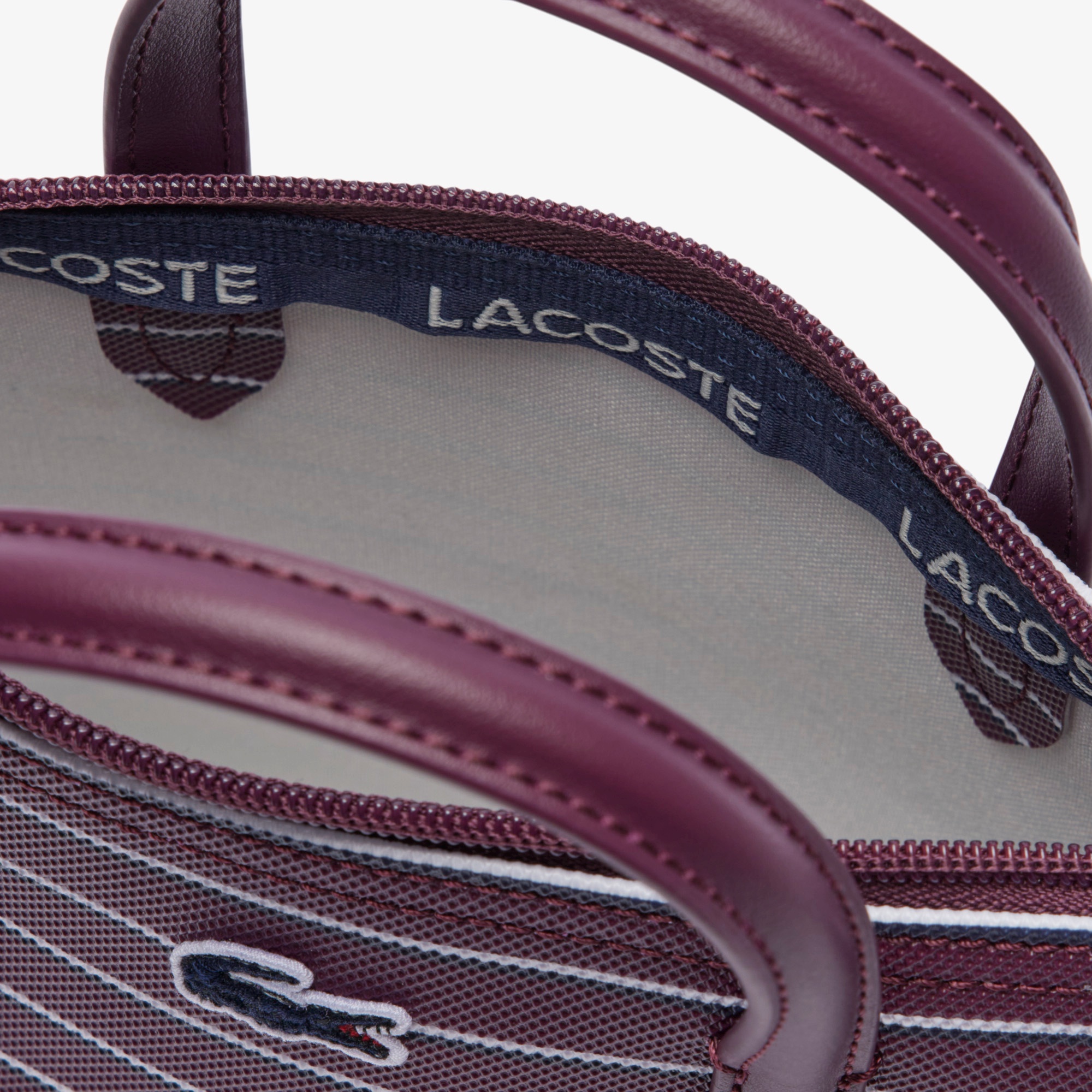 L.12.12コンセプトシーズナル ボーダーミニトートバッグ