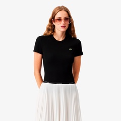 LACOSTE ブラック ポロシャツ 半袖 LACOSTE（ラコステ） 半袖ポロシャツ ブラック | セレクトショップ