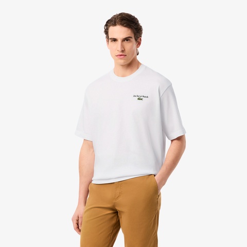 ルーズフィットヘビーウェイトバックプリントTシャツ
