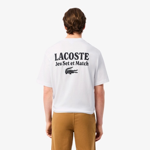 ルーズフィットヘビーウェイトバックプリントTシャツ