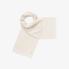 アラン柄ブレンドウールニットマフラー RE041J - ラコステ