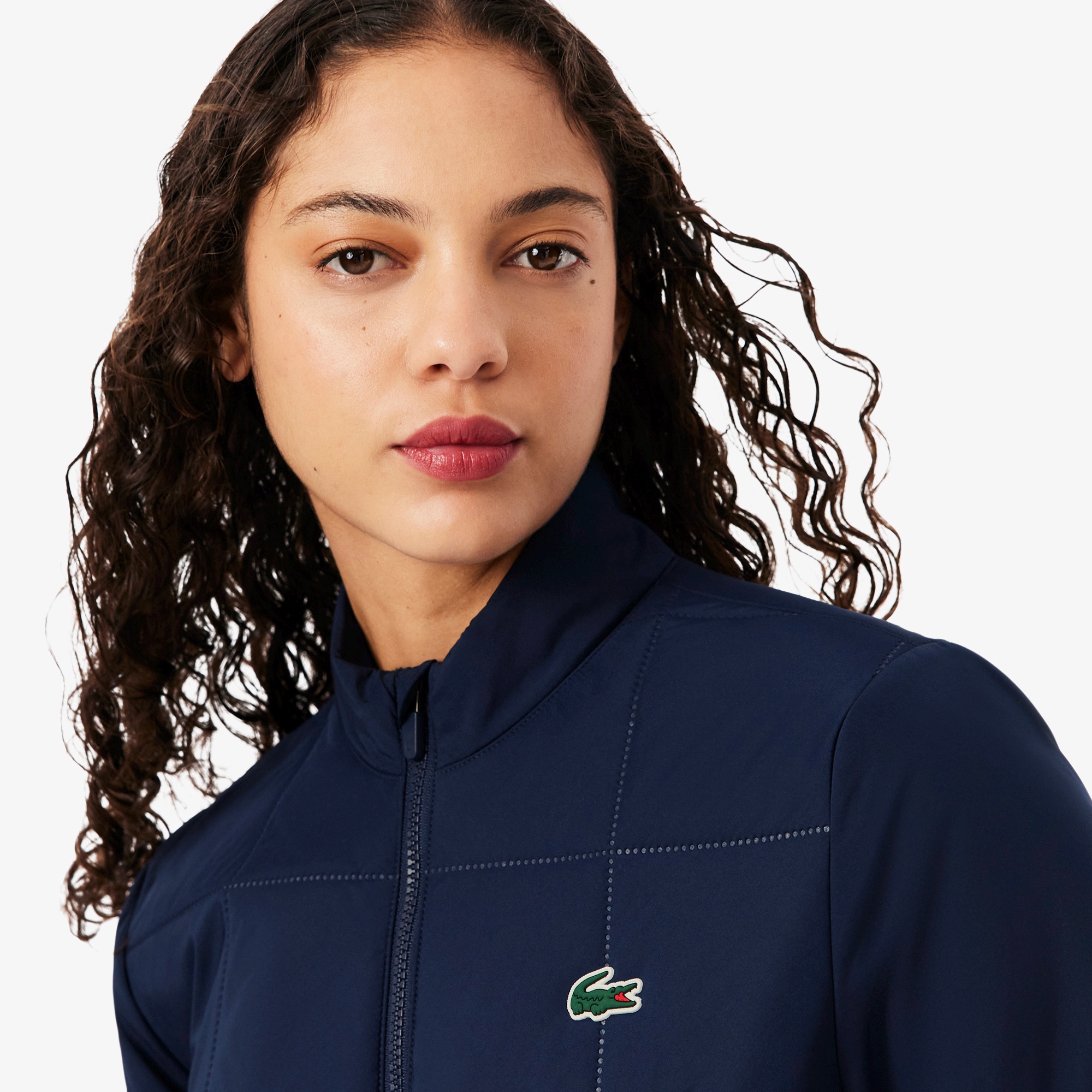 ダミーキルティング撥水ゴルフジャケット