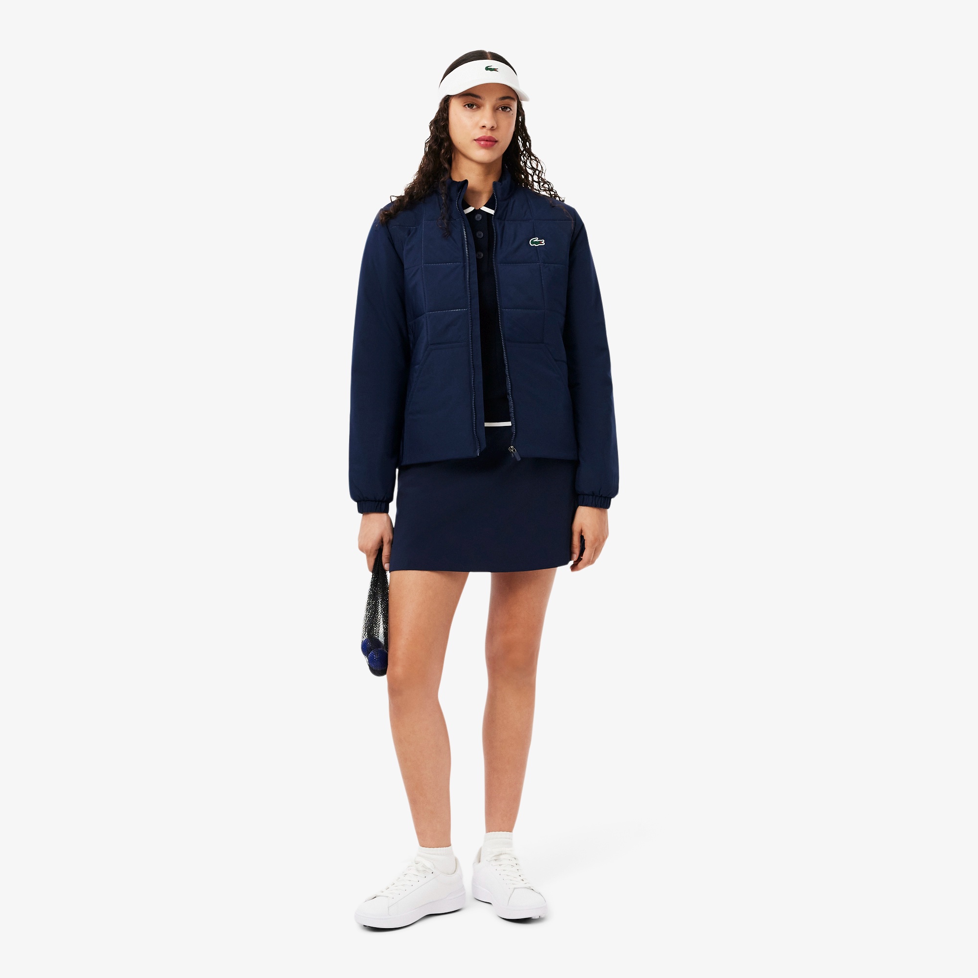 ダミーキルティング撥水ゴルフジャケット