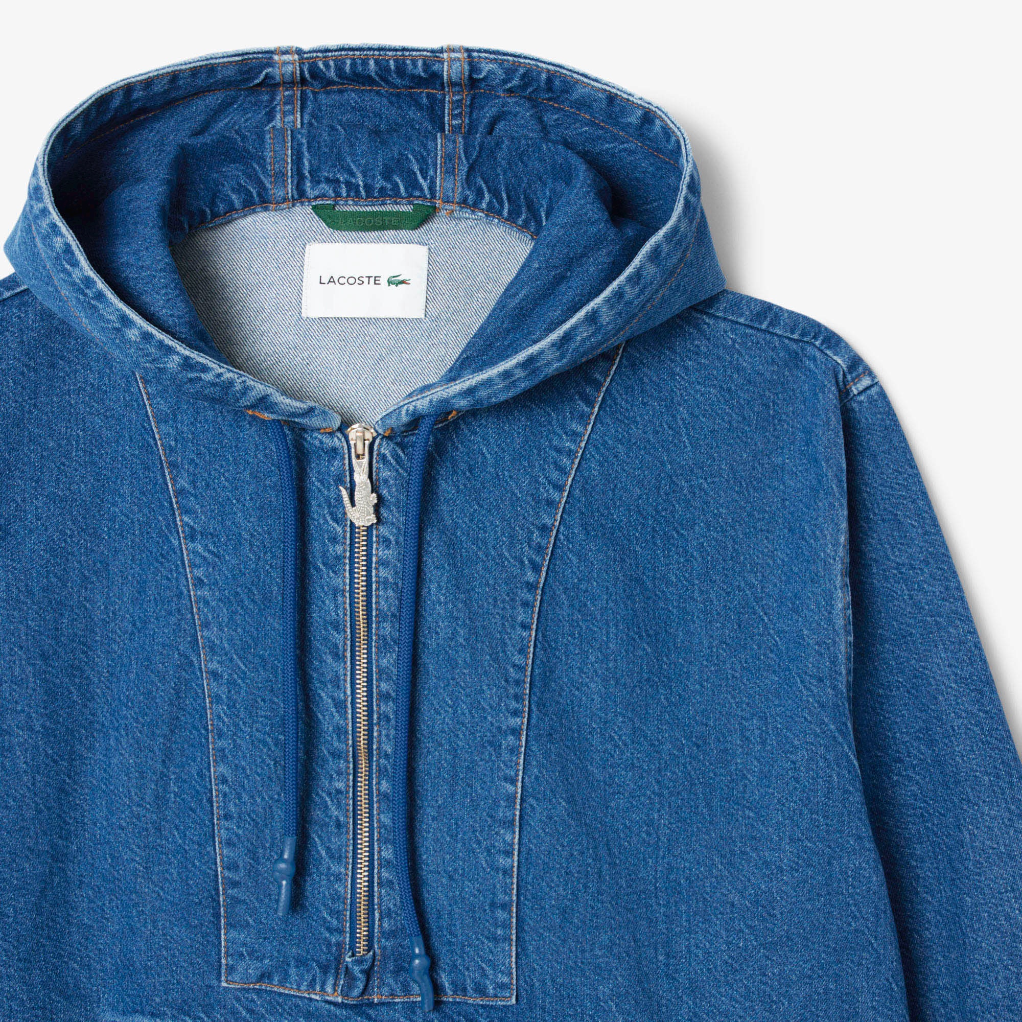 オーバーサイズデニムアノラック