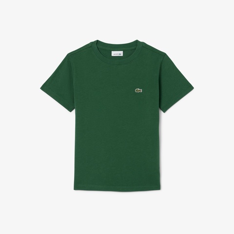 JUNIOR ベーシックワニロゴパッチTシャツ