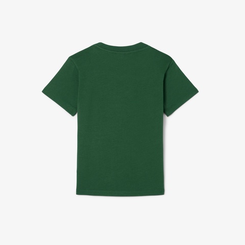 JUNIOR ベーシックワニロゴパッチTシャツ