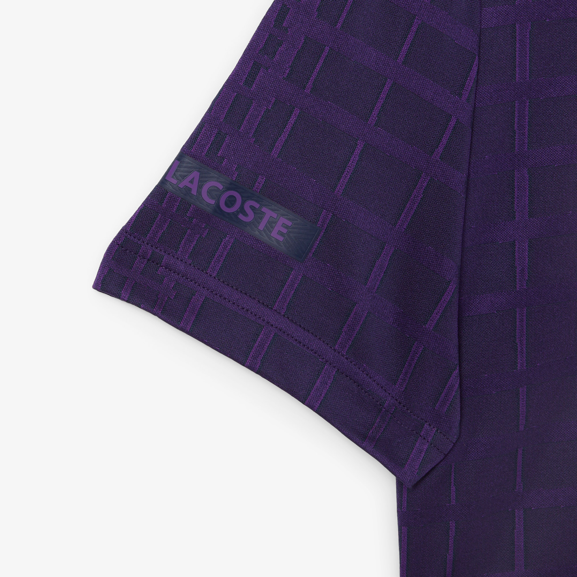 『ダニール・メドベージェフ』オールオーバーラケットプリントドライポロシャツ