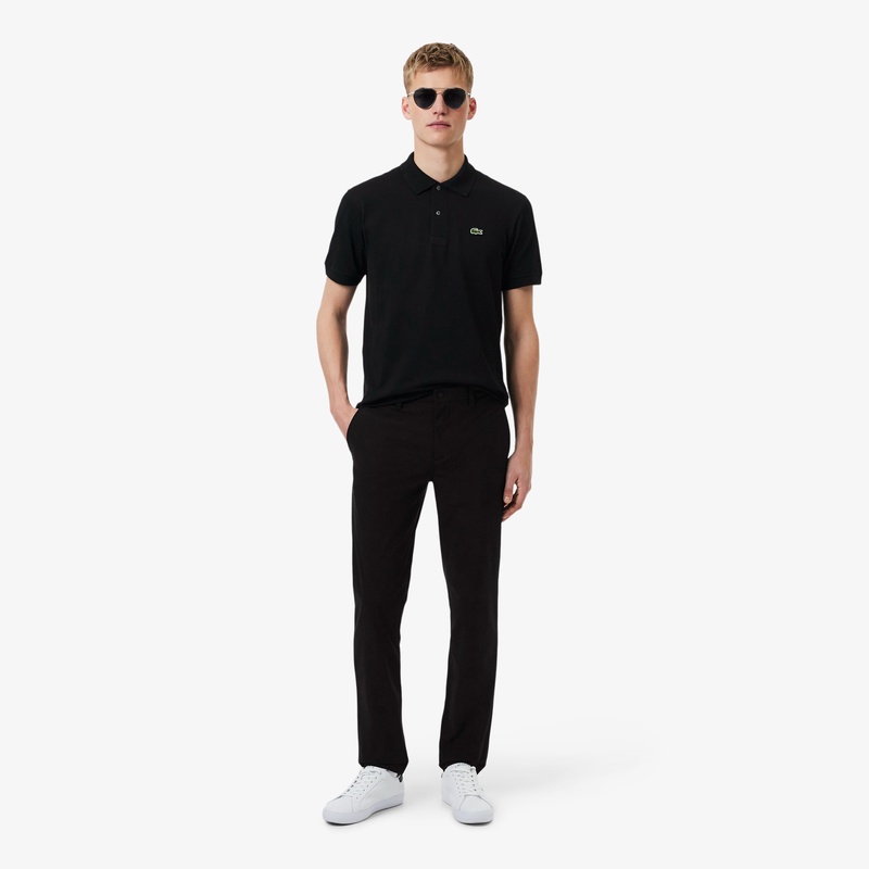【BEAMS BOY別注品】Lacoste ラコステ ブラック チノパンSサイズ hh8513-031-fn.