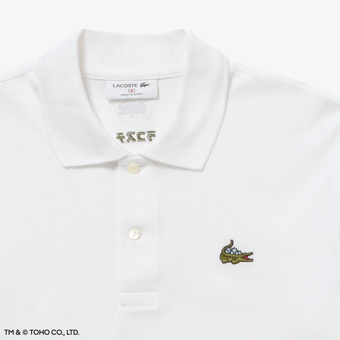 ラコステ x ゴジラ Tシャツ 白 4 M LACOSTE GODZILLA Lacoste x