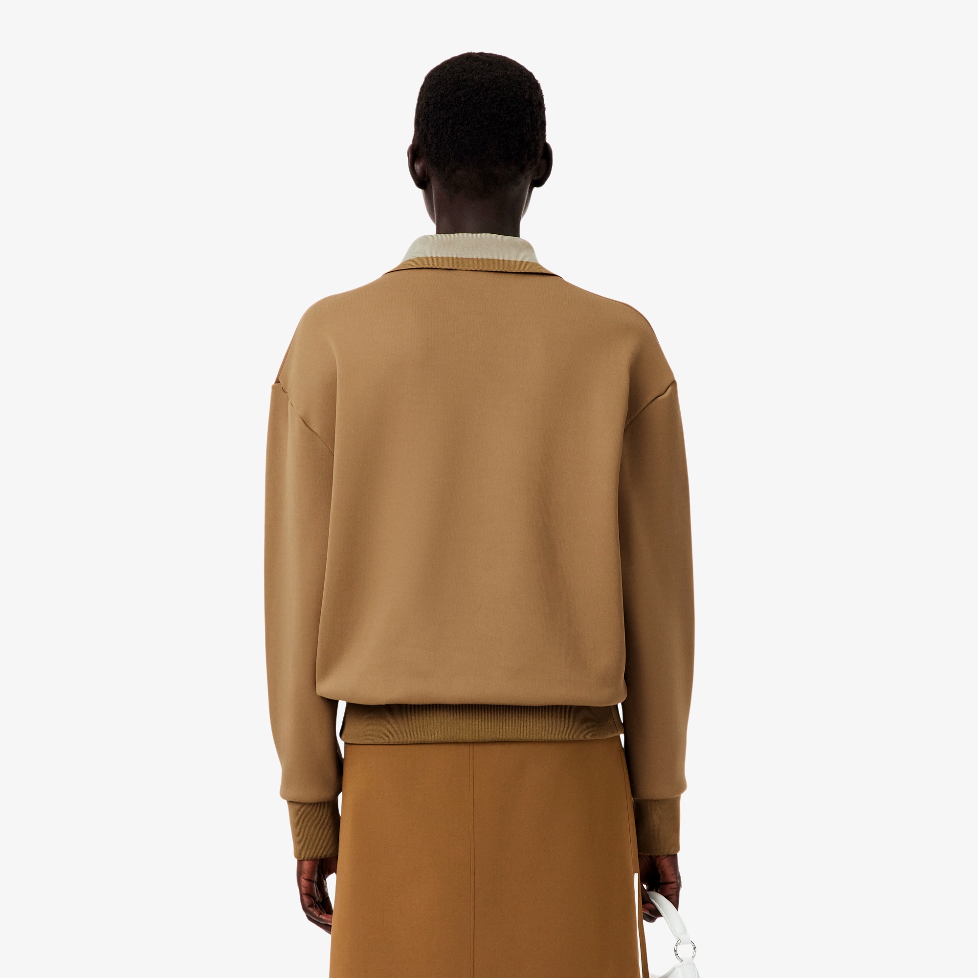 『FW25 Fashion Show』ポロカラーダブルフェイススウェット