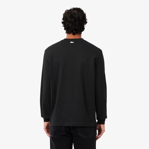 テニスヘリテージプリントロングスリーブTシャツ