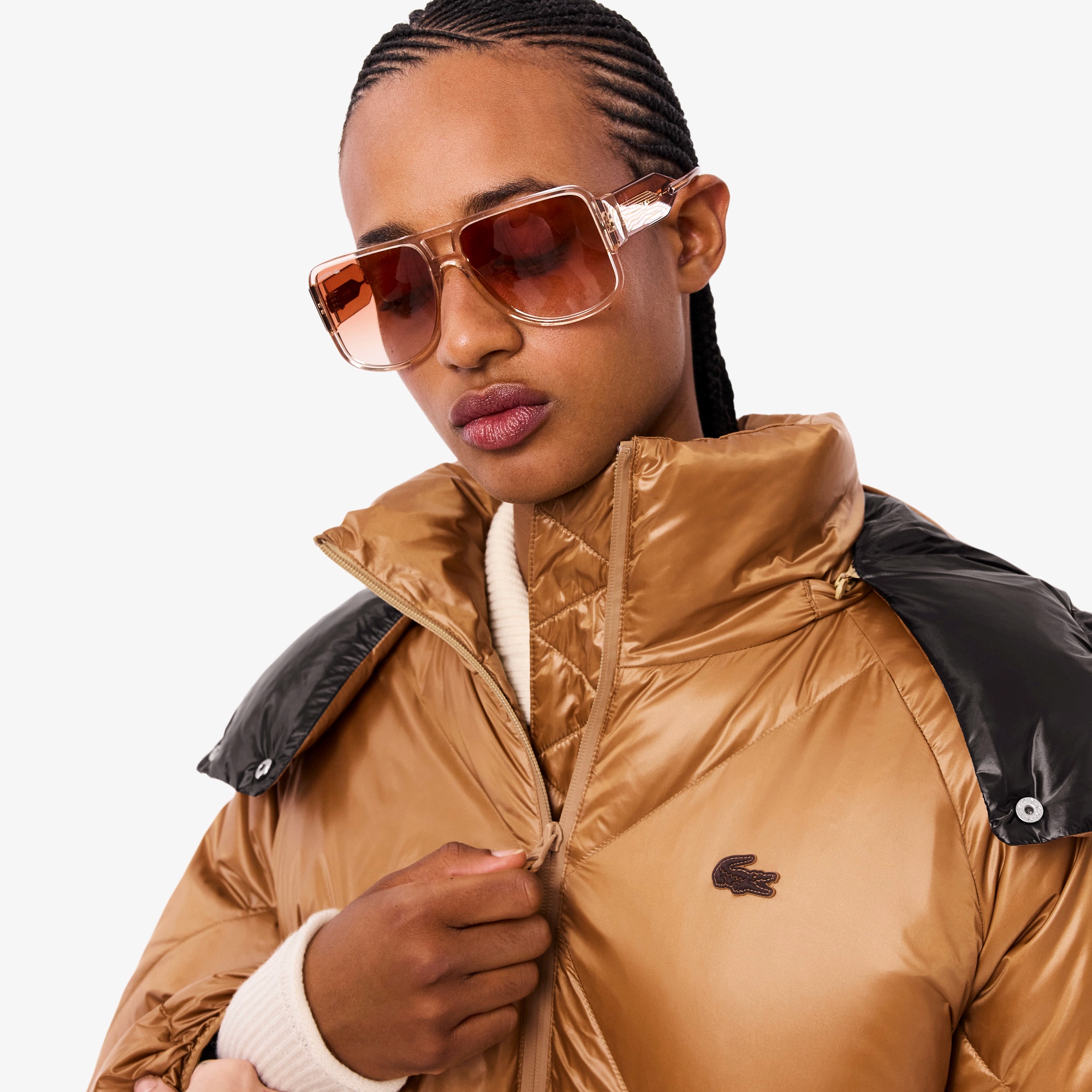 オーバーサイズ撥水ダウンジャケット