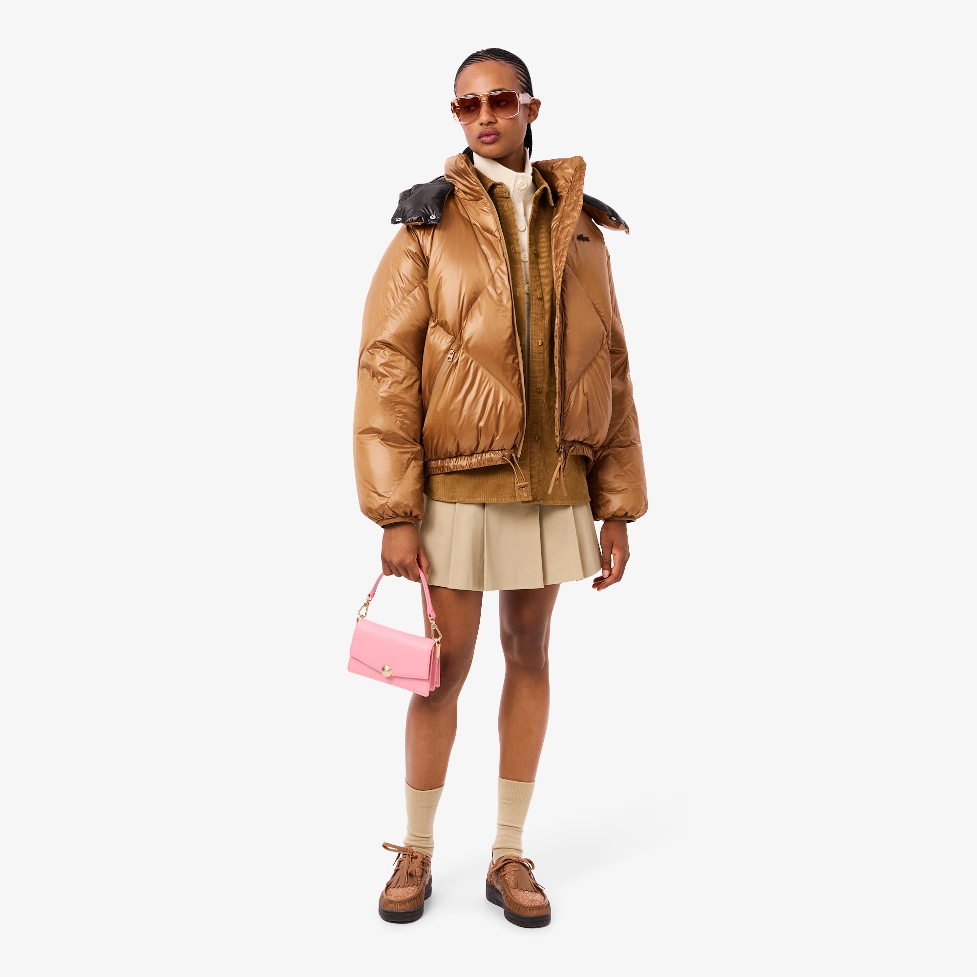 オーバーサイズ撥水ダウンジャケット